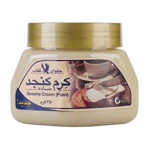 کرم کنجد ساده 350 گرمی عقاب