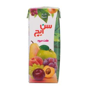 نکتار هفت میوه 200سی سی سن ایچ