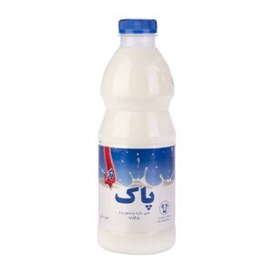 شیر پرچرب بطری یک لیتری پاک