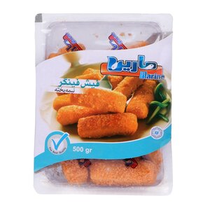 فیش فینگر نیمه پخته 500 گرمی مارین