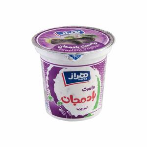 ماست کم چرب بادمجان 750 گرمی هراز