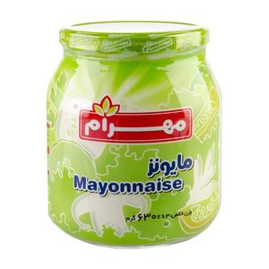 سس مایونز شیشه 630 گرمی مهرام