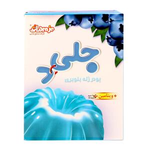 پودر ژله بلوبری 100 گرمی جلی دی دراژه