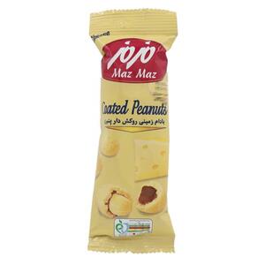 بادام زمینی روکش دار پنیری 35 گرمی مزمز
