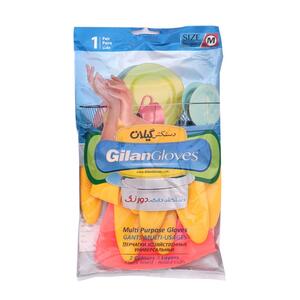 دستکش ساق کوتاه 2 رنگ سایز متوسط گیلان