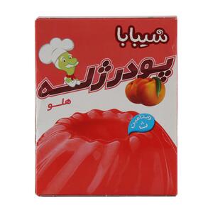 پودر ژله هلو 100 گرمی شیبابا