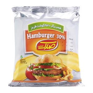 همبرگر معمولی 30% 500 گرمی صدک