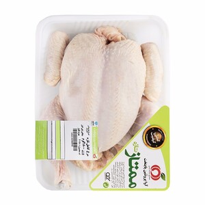 مرغ کامل با پوست 1800 گرمی