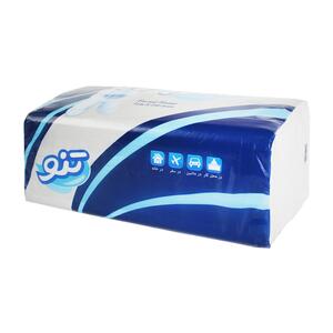 دستمال کاغذی سافت پک 250 برگ 2 لایه 1 عددی تنو