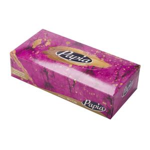 دستمال کاغذی 100 برگ 2 لایه پاپیا