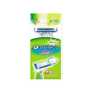 تیغ 6  لبه صابوندار 1 عددی پاکتی زنانه دورکو