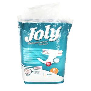 پوشک بزرگسال چسبی بزرگ 8 عددی جولی