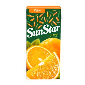 آبمیوه پرتقال پالپ دار200 سی سی سان استار