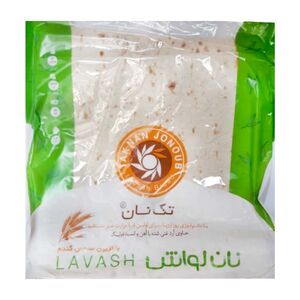 نان لواش بسته سلفونی 230 گرمی تک نان جنوب