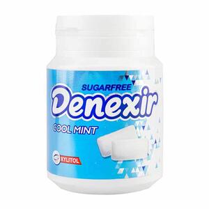 آدامس قوطی با طعم نعنا تند آبی 60 گرمی دن اکسیر