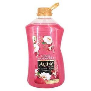 مایع دستشویی صدفی پروتئین سویا صورتی 2500 گرمی اکتیو