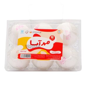 تخم مرغ 6 عددی مهرآسا