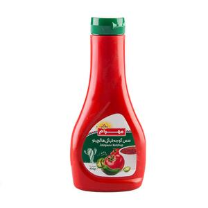 سس کچاپ هالوپینو 400 گرمی مهرام