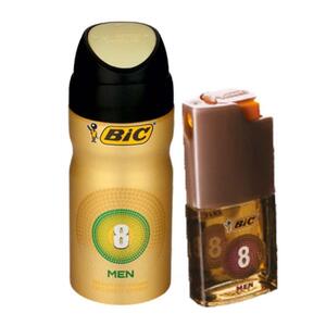 پک اسپری بدن شماره 8 به همراه یک عدد عطر هدیه