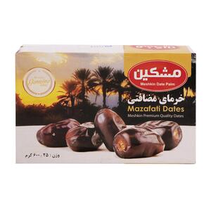 خرما مضافتی 600 گرمی مشکین