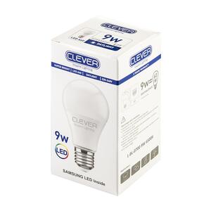 لامپ ال ای دی حبابی مهتابی 9 وات کلور