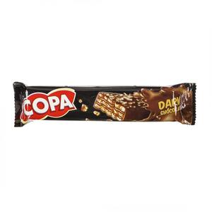 ویفر با روکش شکلات تلخ 40 گرمی کوپا