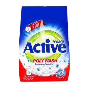 پودر لباسشویی ماشینی پلی واش 2000 گرمی اکتیو