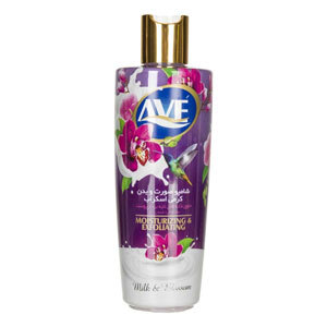 شامپو بدن کرمی شیر و شکوفه 400 گرمی اوه