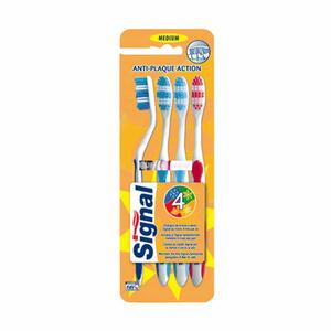 پک مسواک 4 عددی آنتی پلاگ سیگنال