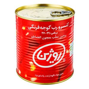 رب گوجه فرنگی آسان بازشو 800 گرمی روژین  