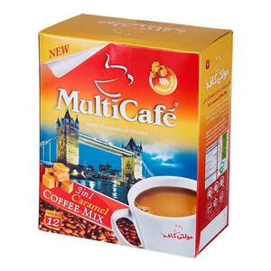 کافی میکس 1*3 کاراملی 18 گرمی مولتی کافه