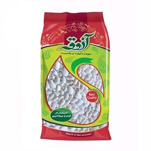 لوبیا سفید بسته سلفونی 450 گرمی آذوقه