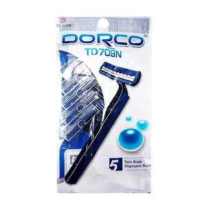 تیغ 2 لبه فاقد صابون 5 عددی مردانه پاکتی دورکو