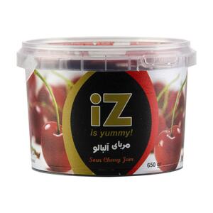 مربا آلبالو سطلی 650 گرمی ایز