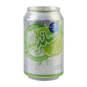 نوشیدنی لیمویی گازدار قوطی ساندیس