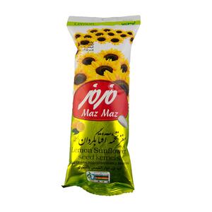 مغز تخمه آفتابگردان لیمو 35 گرمی مزمز