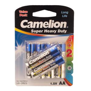 باطری قلمی کربن زینک 2+4 عددی کملیون