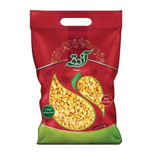 لپه تمیز شده بسته سلفونی 2500 گرمی آذوقه