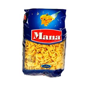 ماکارونی میکس ساده 500 گرمی مانا