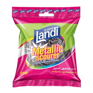 سیم ظرفشویی استیل 35 گرمی لندی