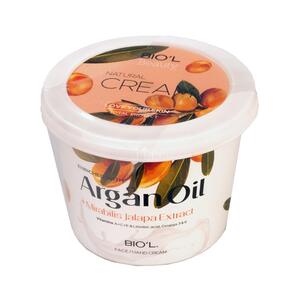 کرم کاسه ای مغذی پوست،آرگان و لاله عباسی 250 میل بیول