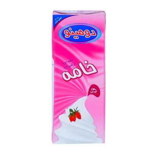 خامه پرچرب تتراپک 200 گرمی دومینو