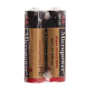 باطری قلمی کربن زینک شیرینک 2 عددی میکرو پاور