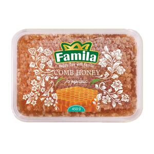 عسل موم دار 450 گرم فامیلا