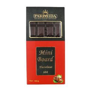 شکلات تابلت مغزدار فندقی 185 گرمی مینی برد پارمیدا