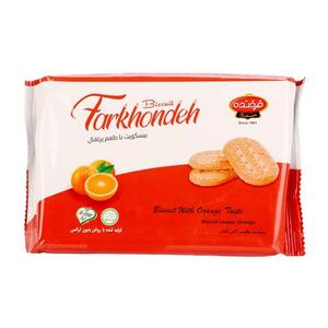بیسکویت پرتقالی 320 گرمی فرخنده