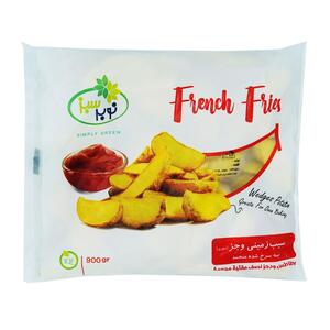 سیب زمینی تنوری منجمد 900 گرمی  نوبر سبز