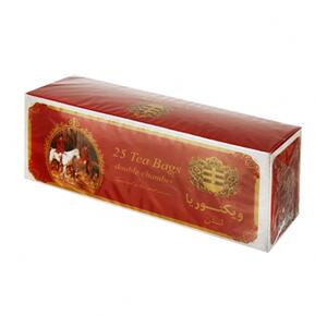 چای سیاه کیسه ای معطر 25 عددی ویکتوریا