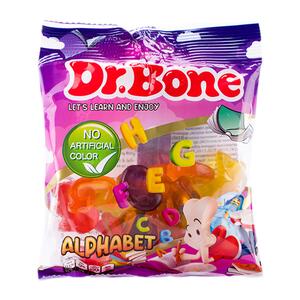 پاستیل حروف 85 گرمی دکتر بن