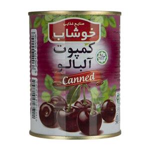 کمپوت آلبالو 350 گرمی خوشاب